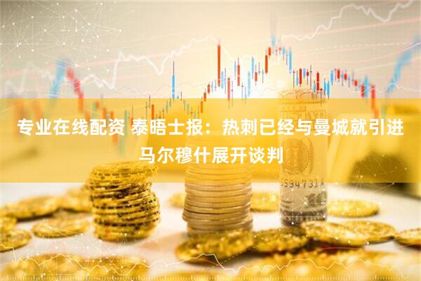 专业在线配资 泰晤士报：热刺已经与曼城就引进马尔穆什展开谈判